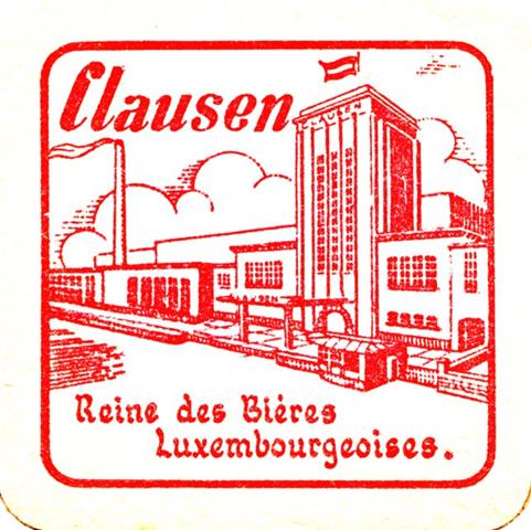 luxembourg l-l clausen quad 1a (165-reine des bieres-rot) 